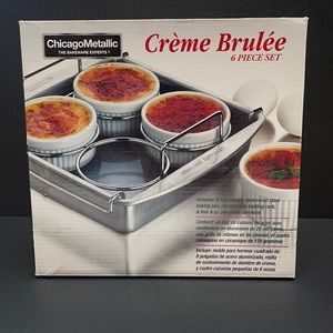 NWOT Cream Brûlée 6 piece set